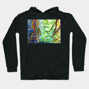 Kelp Forest Watercolor Art Hoodie